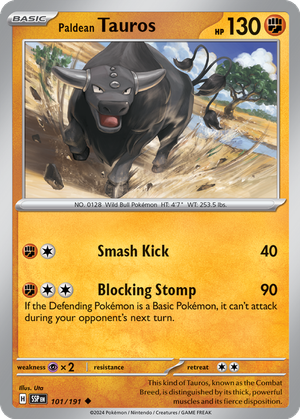 Paldean Tauros card image