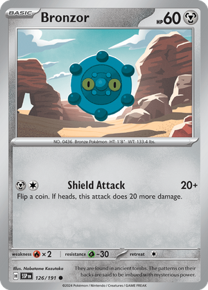 Bronzor card image