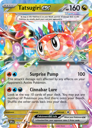 Tatsugiri ex card image
