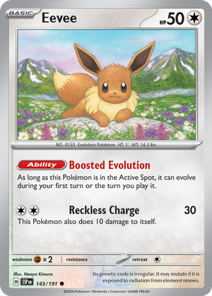 Eevee card image
