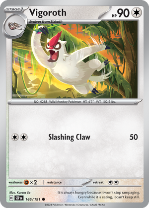 Vigoroth card image