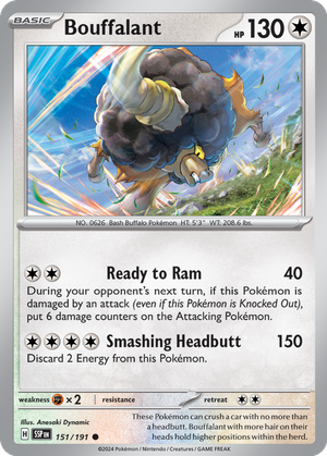 Bouffalant card image