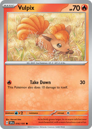 Vulpix card image