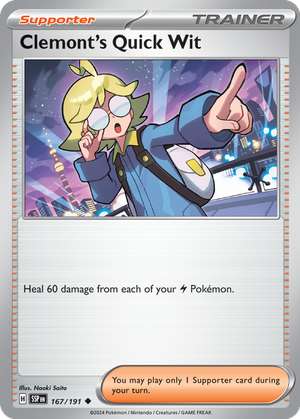 Clemont's Quick Wit card image