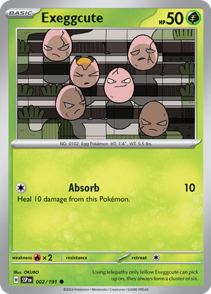 Exeggcute card image