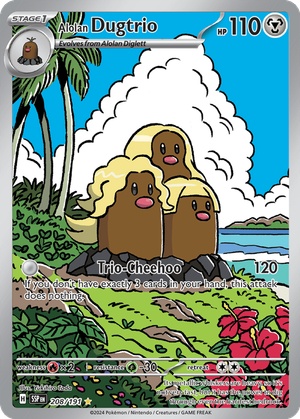 Alolan Dugtrio card image