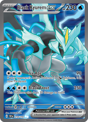 Black Kyurem ex card image