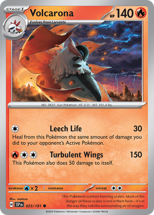 Volcarona card image