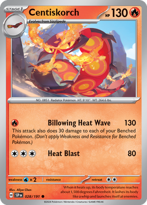Centiskorch card image