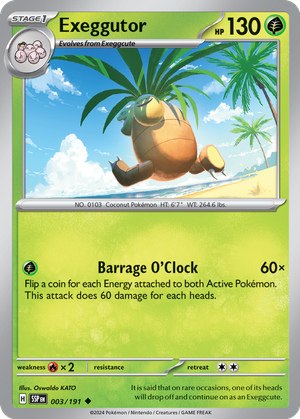 Exeggutor card image
