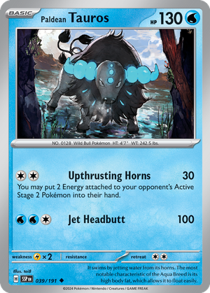 Paldean Tauros card image