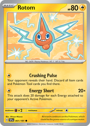 Rotom card image