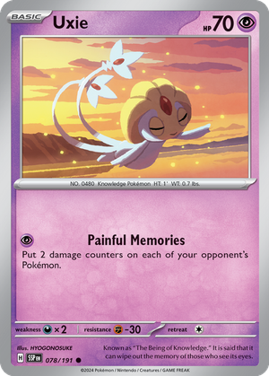 Uxie card image