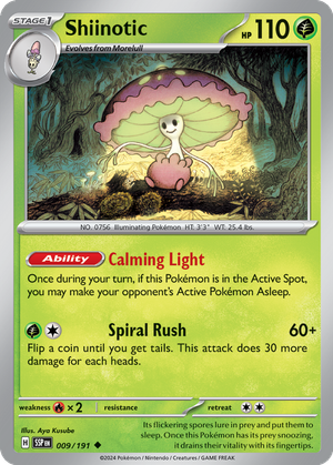 Shiinotic card image