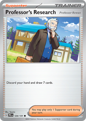 Professor's Research (Professor Rowan) card image