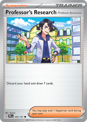 Professor's Research (Professor Sycamore) card image