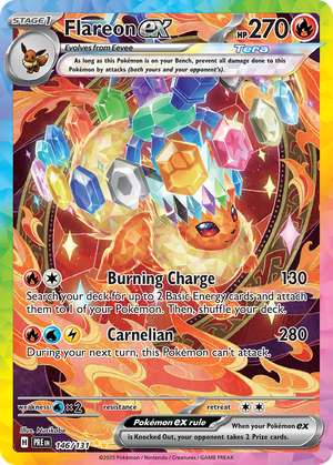 Flareon ex card image