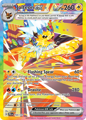 Jolteon ex card image