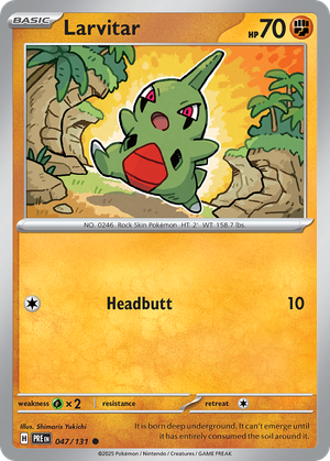 Larvitar card image