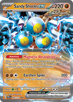Sandy Shocks ex card image