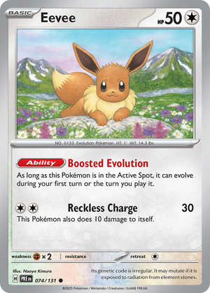 Eevee card image