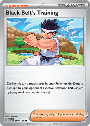 Black Belt's Training card image