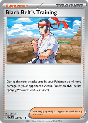 Black Belt's Training card image