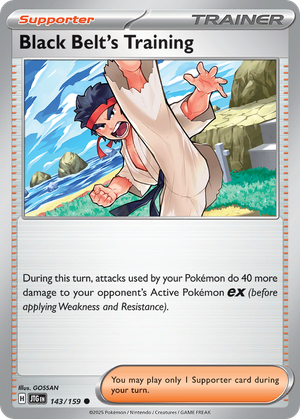 Black Belt's Training card image
