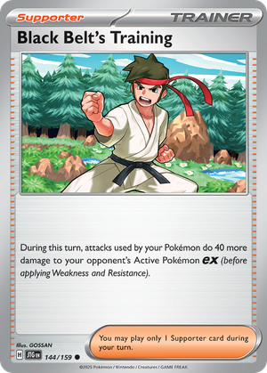 Black Belt's Training card image