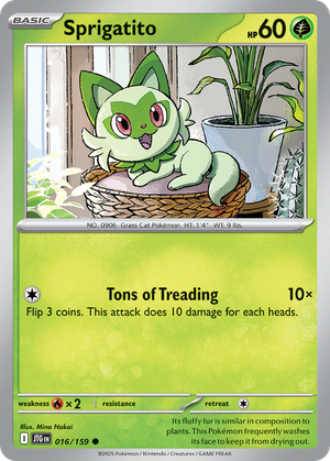 Sprigatito card image