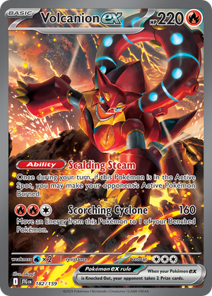 Volcanion ex card image
