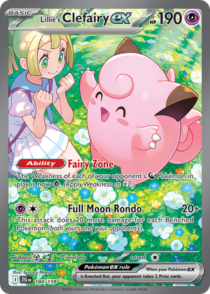 Lillie's Clefairy ex card image