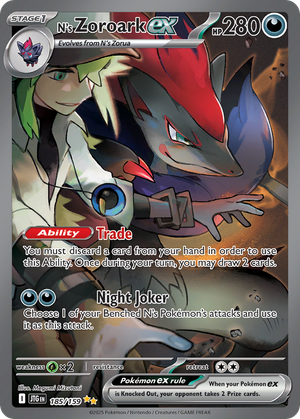 N's Zoroark ex card image