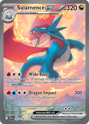 Salamence ex card image