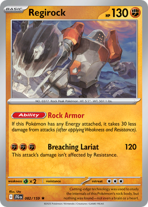 Regirock card image