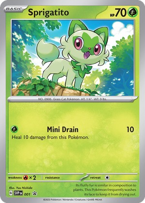 Sprigatito card image