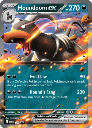 Houndoom ex card image