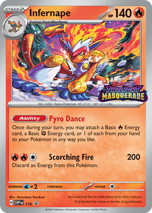 Infernape card image