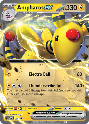 Ampharos ex card image