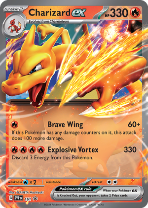 Charizard ex card image