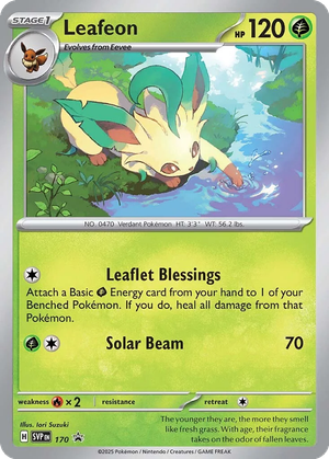 Leafeon card image