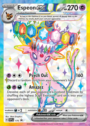 Espeon ex card image