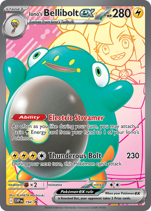Iono's Bellibolt ex card image