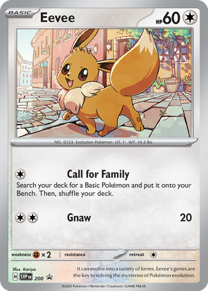 Eevee card image