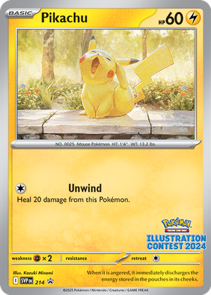 Pikachu card image