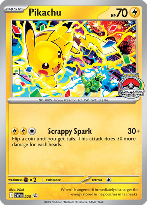 Pikachu card image