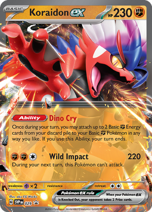 Koraidon ex card image