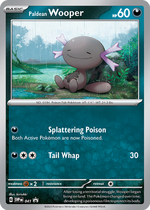 Paldean Wooper card image