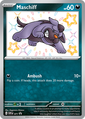 Maschiff card image