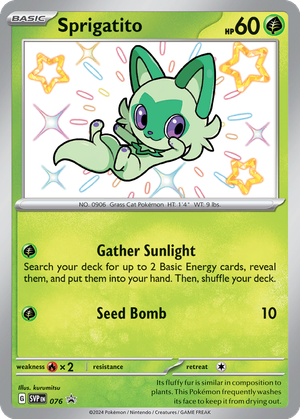 Sprigatito card image